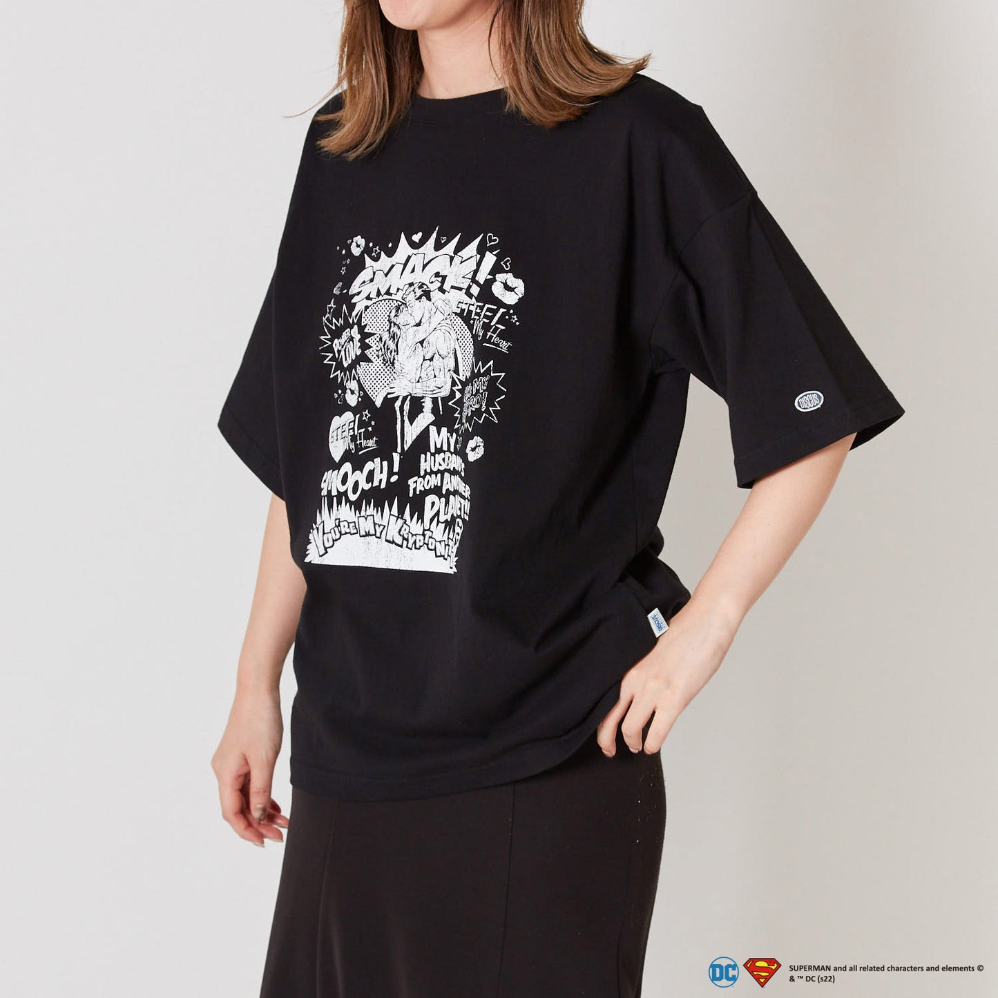 【SUPERMAN|DISCUSATHLETIC】フロントプリントTシャツ