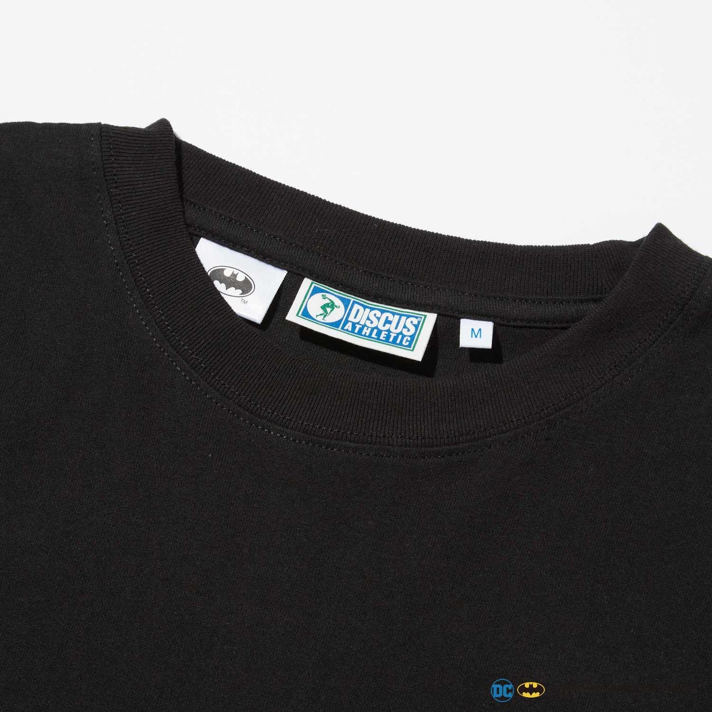 【BATMAN|DISCUSATHLETIC】バックプリントTシャツ