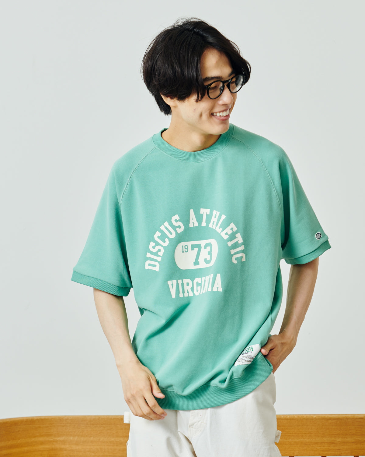 フレンチテリーラグランルーズＴシャツ