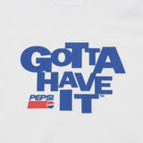 PEPSI 90sロゴプリントＴシャツ