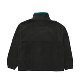 フリース部分配色フルZIPJK