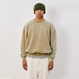 Distressed Crewneck Sweatshirt