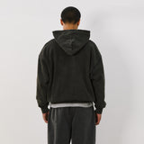 Distressed Pullover Hoodie