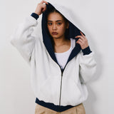Sweat Zip Hoodie with Thermal Lining