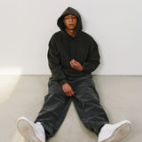 Distressed Pullover Hoodie