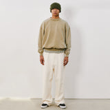 Distressed Crewneck Sweatshirt