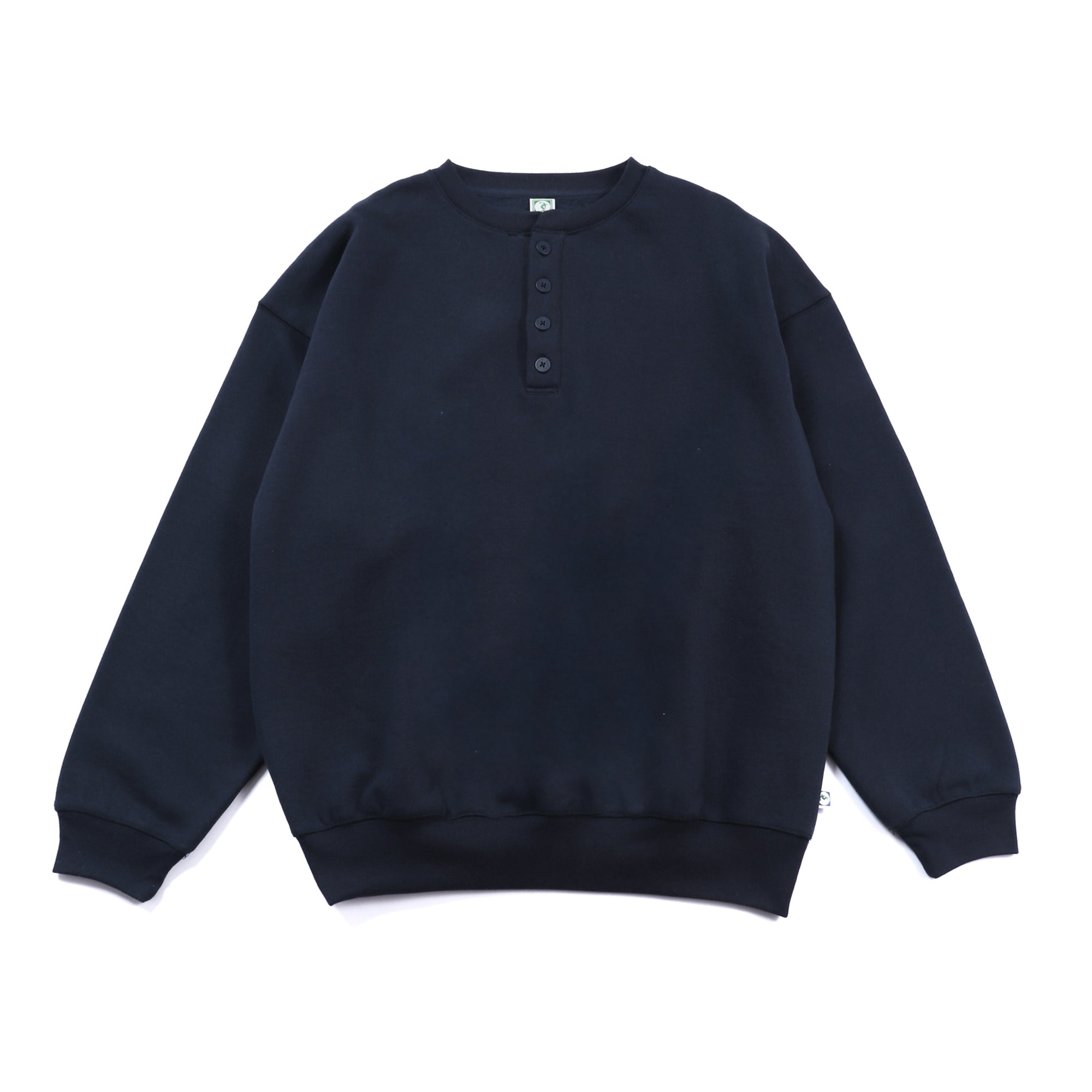 Fleece Henry Neck Sweat