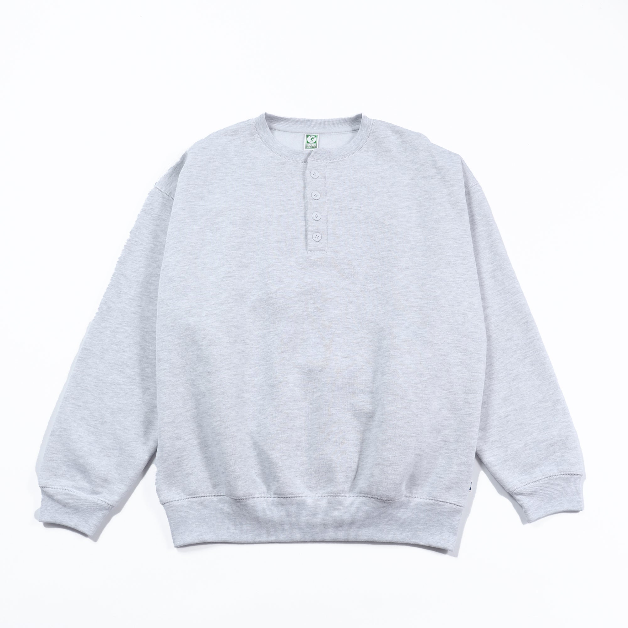 Fleece Henry Neck Sweat