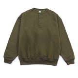 Fleece Henry Neck Sweat