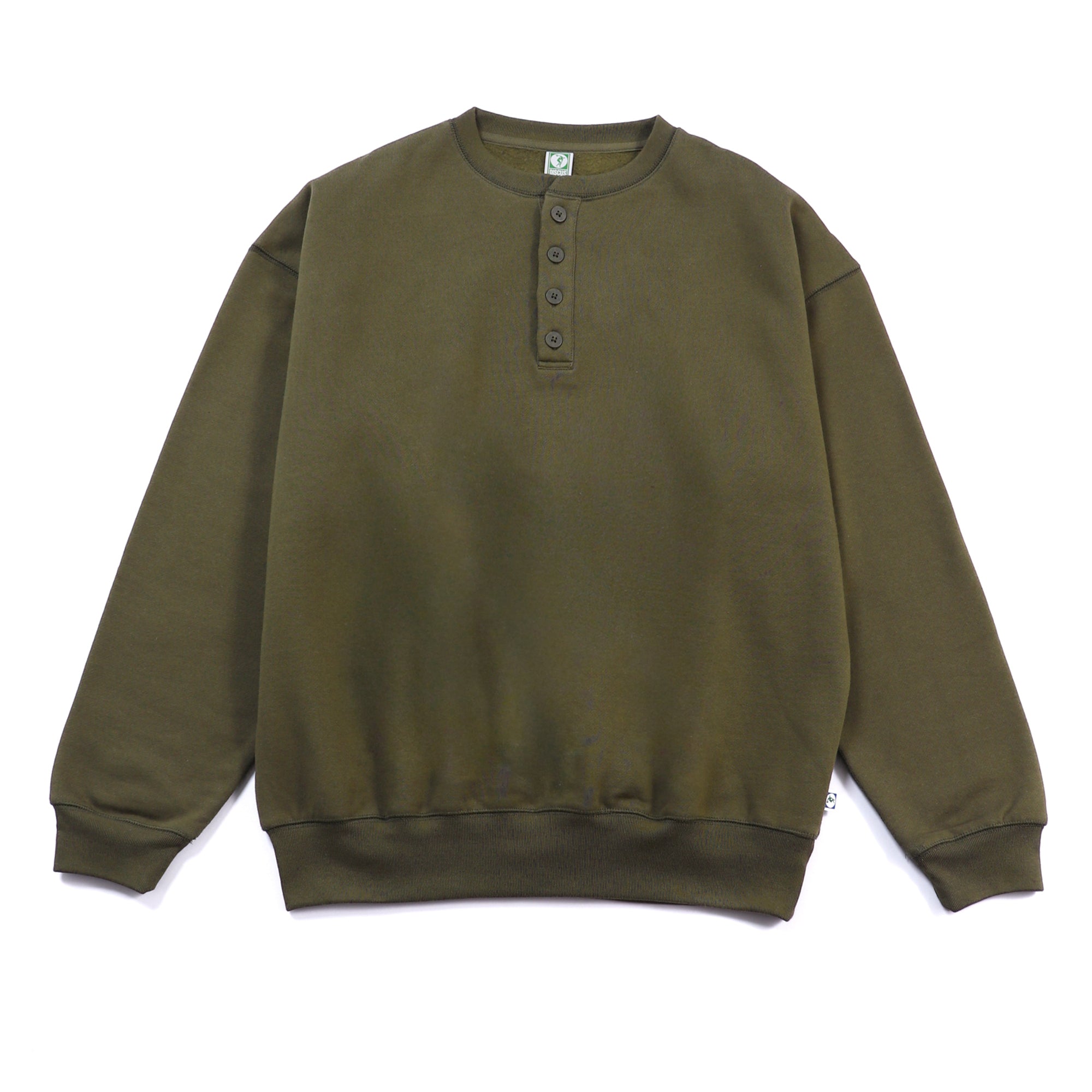 Fleece Henry Neck Sweat