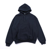 Fleece Henry Neck Hoodie