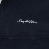 フリースパイピング配色ハーフZIP PO