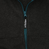 フリース部分配色フルZIPJK