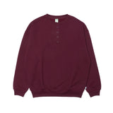 Fleece Henry Neck Sweat