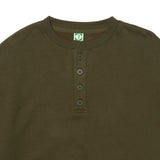 Fleece Henry Neck Sweat