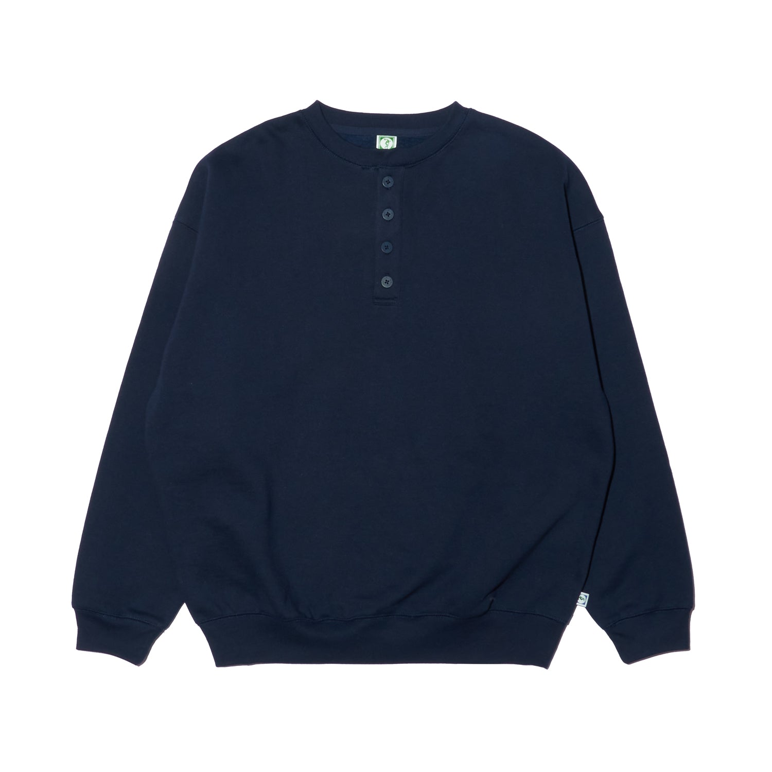 Fleece Henry Neck Sweat