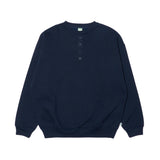Fleece Henry Neck Sweat