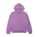 Fleece Henry Neck Hoodie