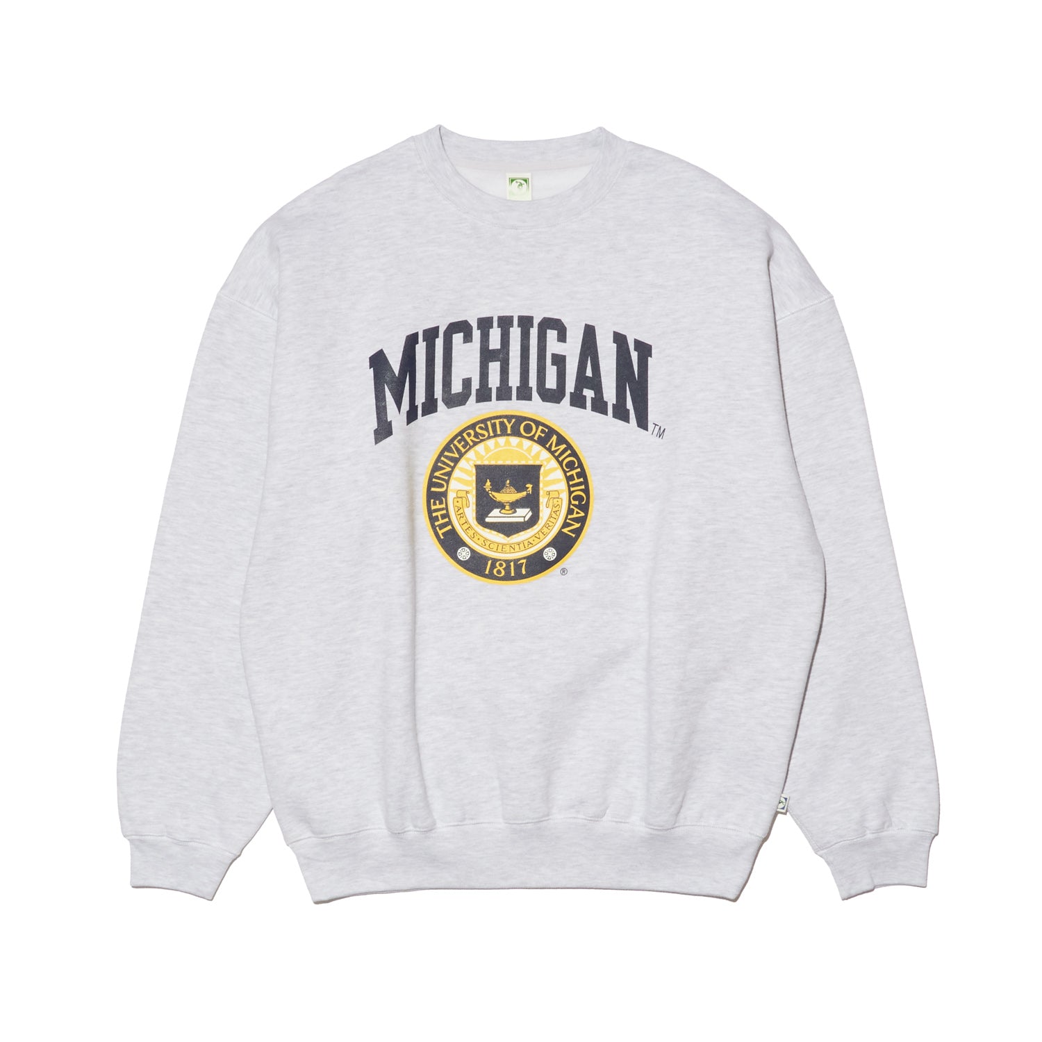 MICHIGAN Colleege Logo Crewneck Sweatshirt