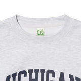MICHIGAN Colleege Logo Crewneck Sweatshirt