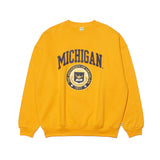 MICHIGAN Colleege Logo Crewneck Sweatshirt