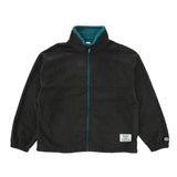 フリース部分配色フルZIPJK