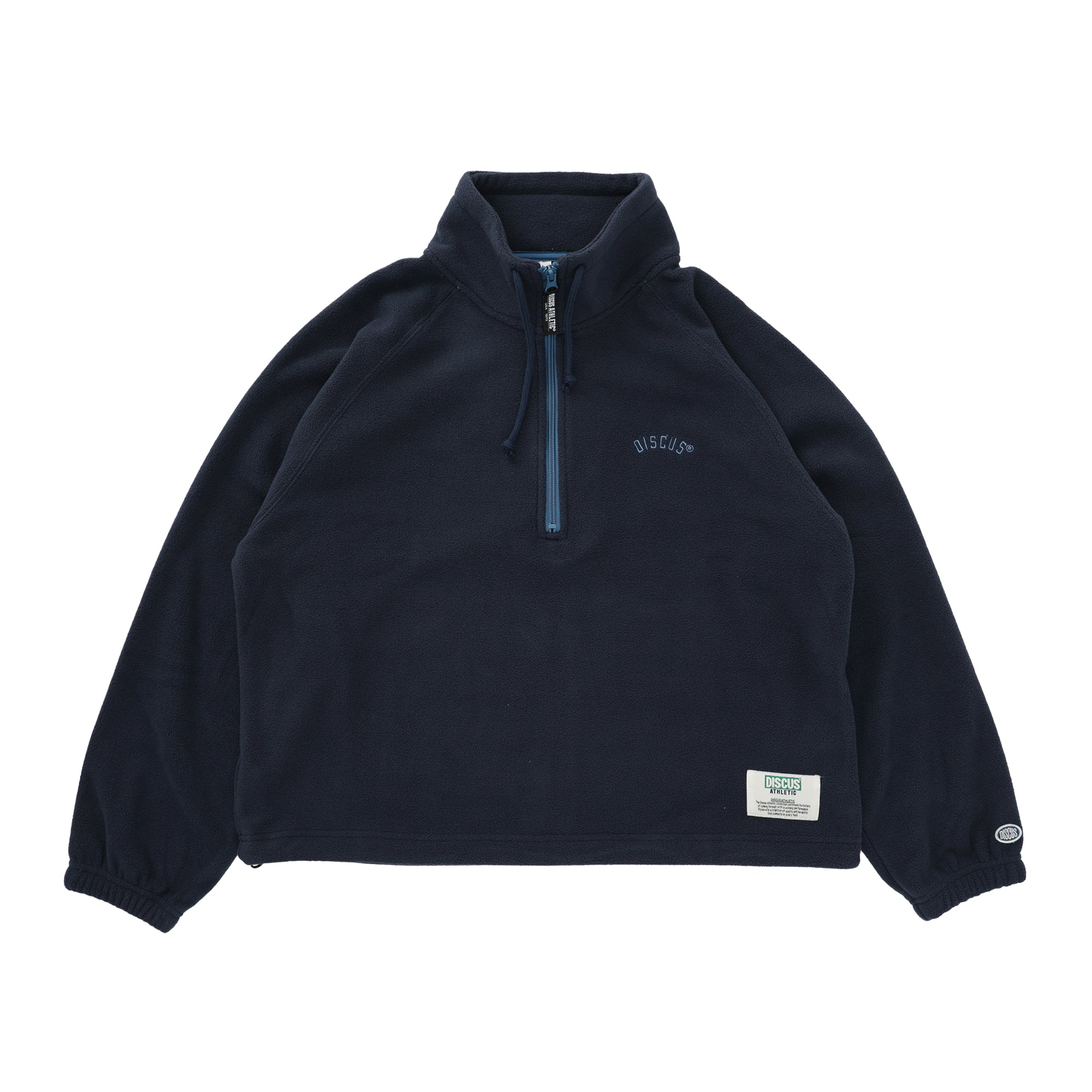 フリースハーフZIP PO