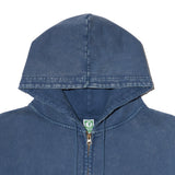 Distressed Zip Hoodie