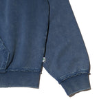 Distressed Zip Hoodie