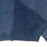 Distressed Zip Hoodie