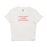 DISCUS GIRLS TWO FINGER TEE