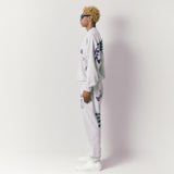 HOME ECONOMICS EXPERIMENT × Discus Fleece Crewneck Sweatshirt【Ash grey】