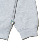 HOME ECONOMICS EXPERIMENT × Discus Fleece Crewneck Sweatshirt 【Brown】