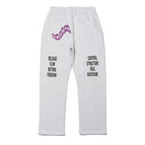 HOME ECONOMICS EXPERIMENT × Discus Casual Sweatpants【Ash grey】