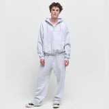 Fleece Henry Neck Hoodie