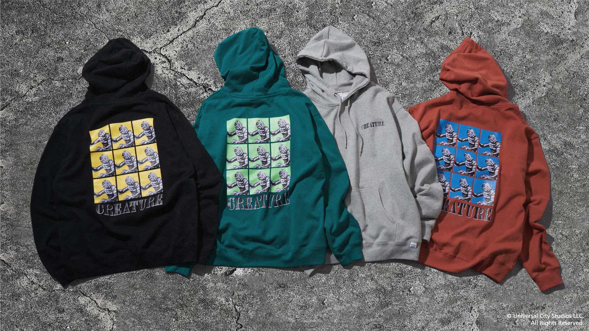 Kousuke Shimizu × UNIVERSAL MONSTER (スウェットシリーズ Kousuke Shimizu × UNIVERSAL MONSTER (スウェットシリーズ