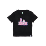 新星ギャルバース×DISCUS LOGO S/S Tee （ladies）