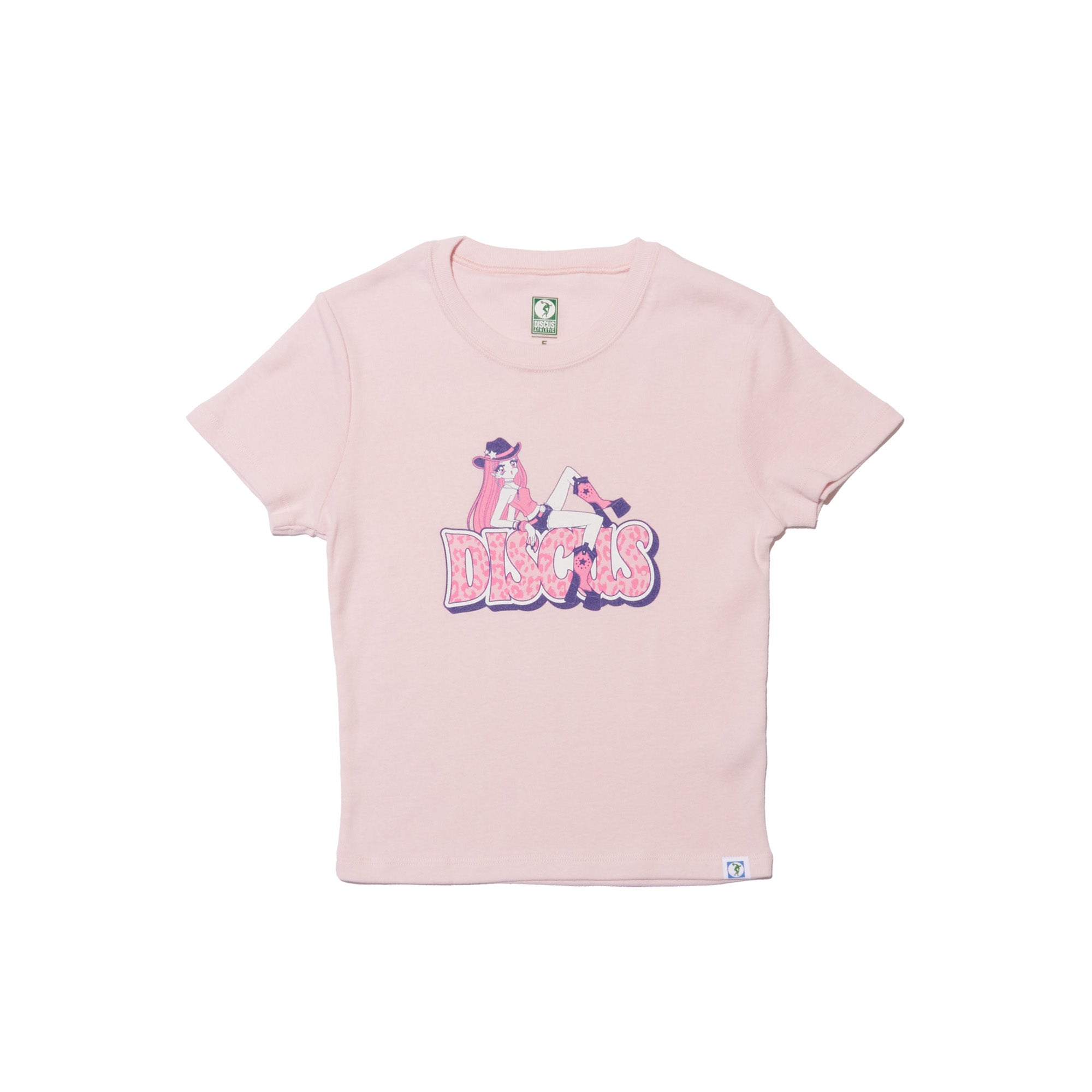 新星ギャルバース×DISCUS LOGO S/S Tee （ladies）