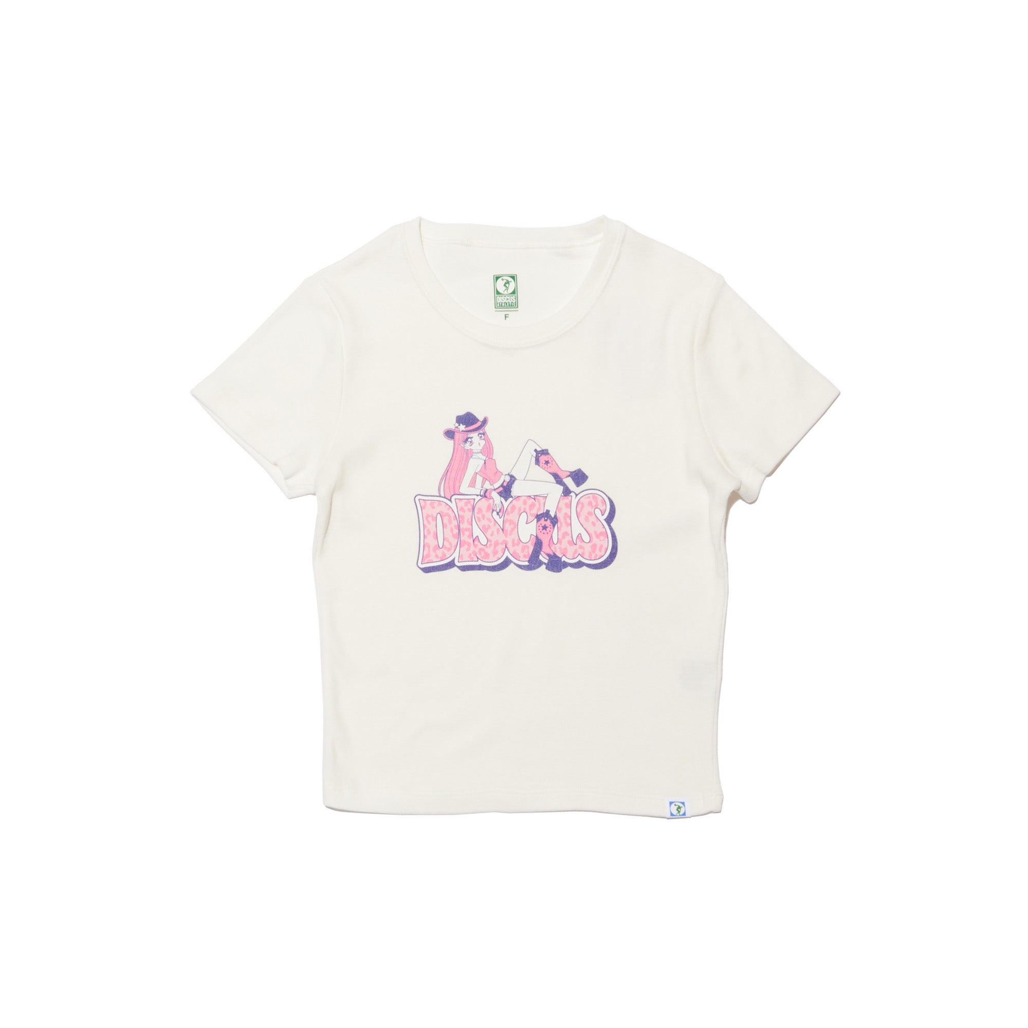 新星ギャルバース×DISCUS LOGO S/S Tee （ladies）