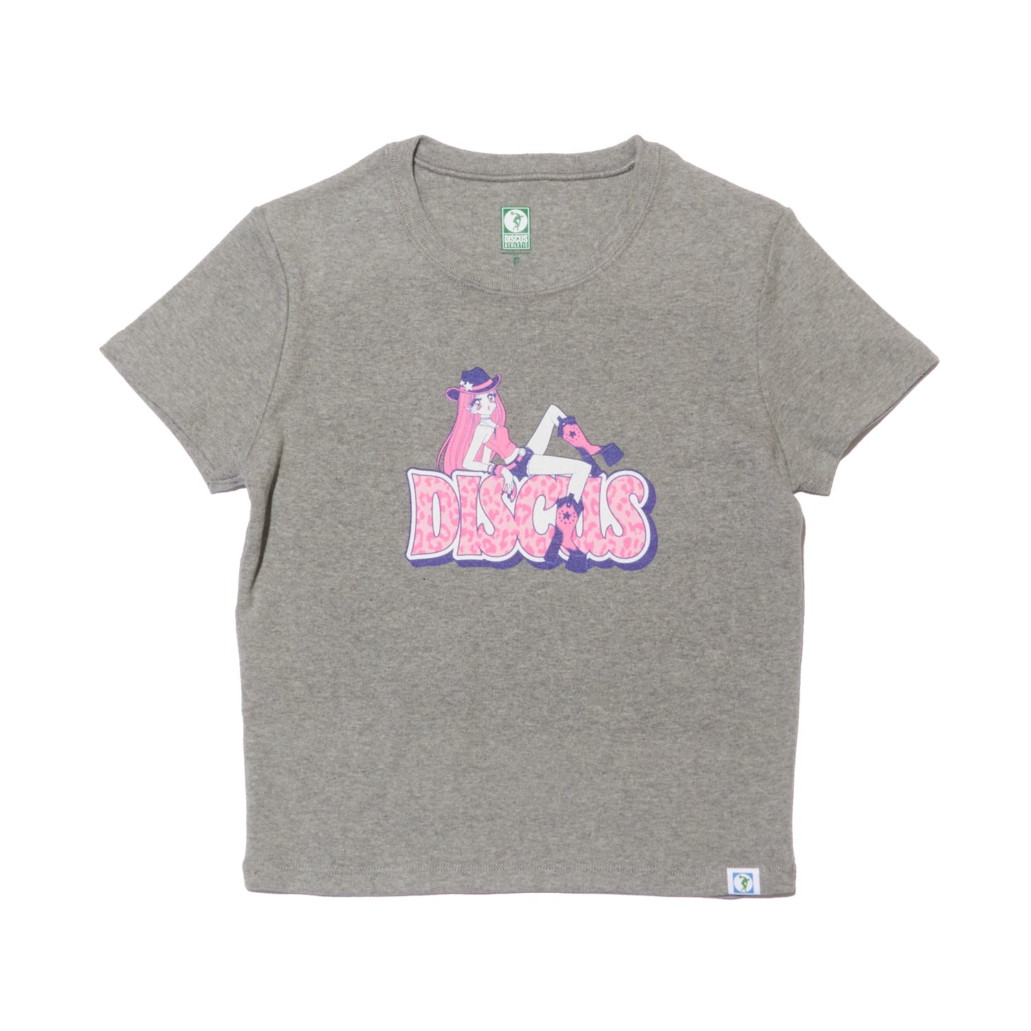 新星ギャルバース×DISCUS LOGO S/S Tee （ladies）