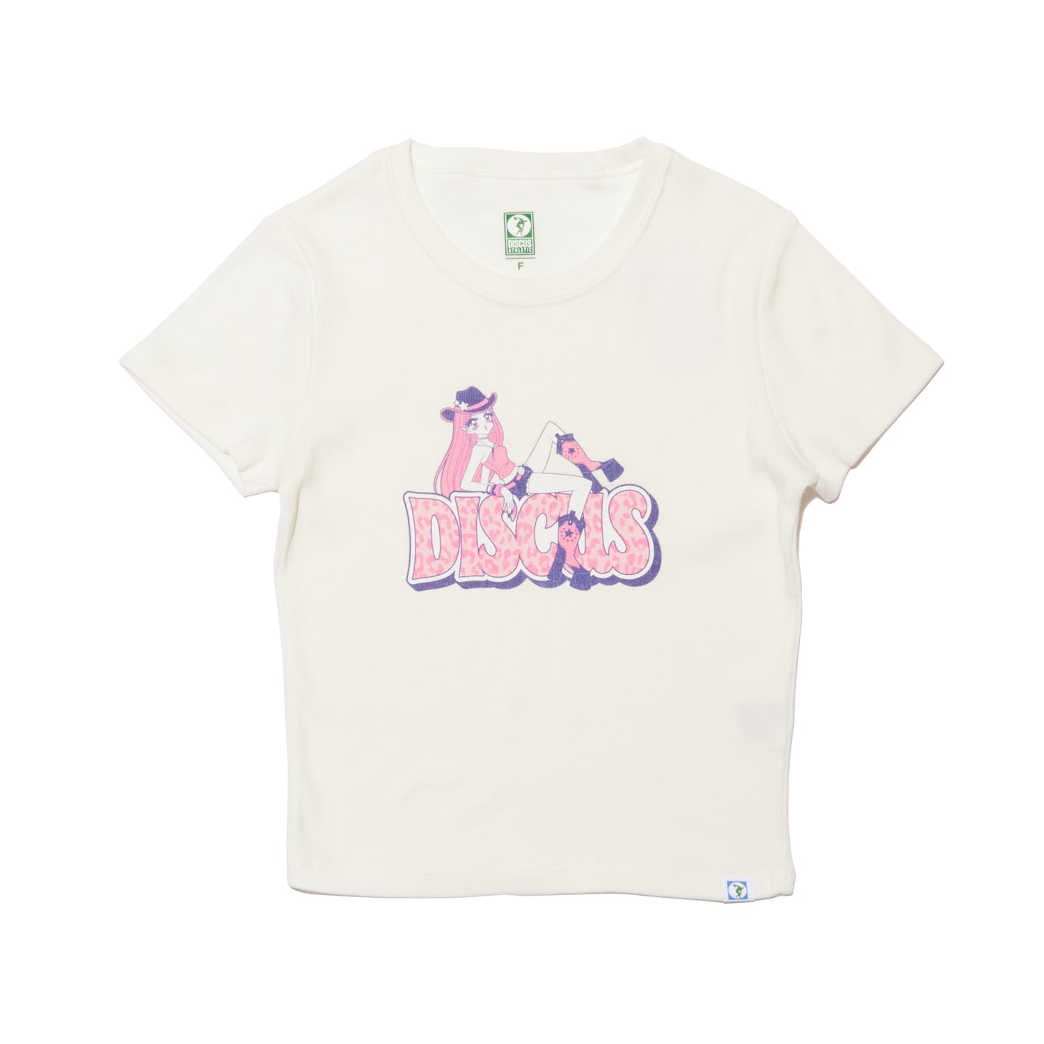 新星ギャルバース×DISCUS LOGO S/S Tee （ladies）