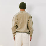 Distressed Crewneck Sweatshirt