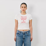 MESSAGE TWO FINGER TEE