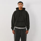 Distressed Pullover Hoodie