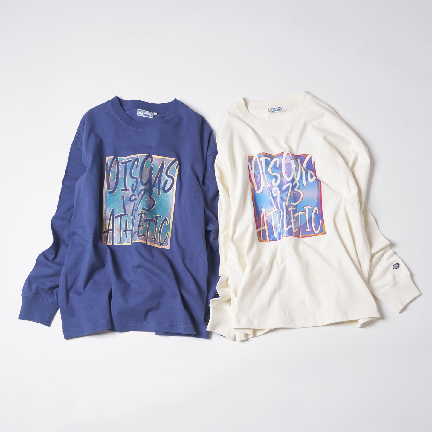 天竺グラフィックロングTシャツ(フロントロゴ)