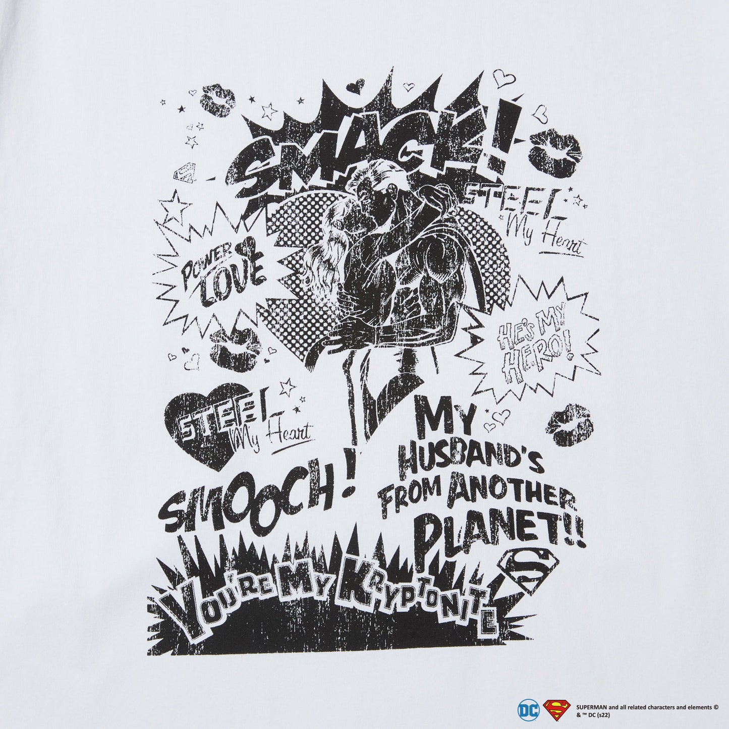【SUPERMAN｜DISCUSATHLETIC】フロントプリントTシャツ