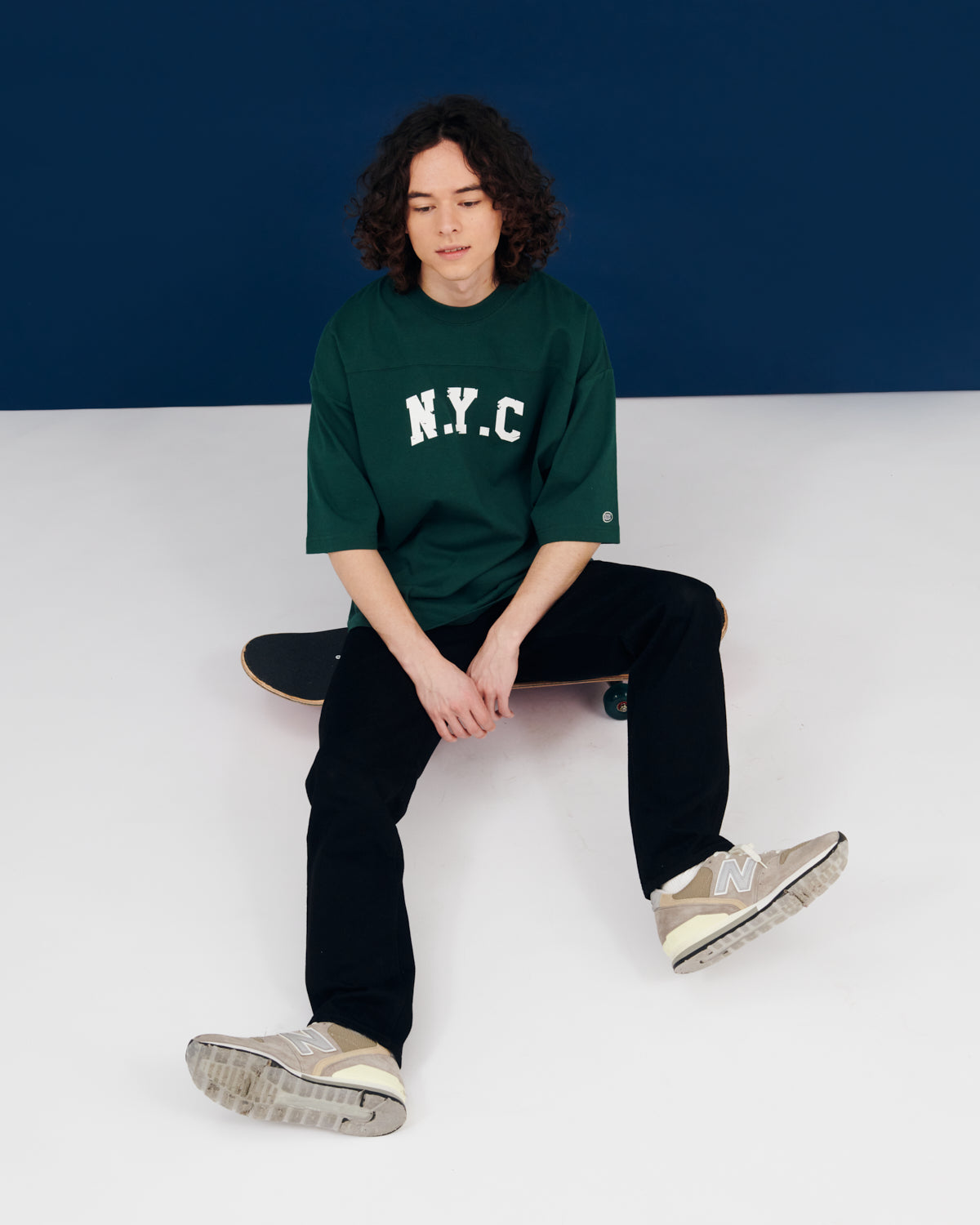 カレッジプリントTシャツ