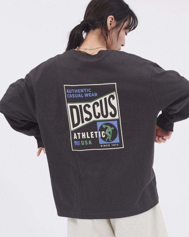 天竺プリントロングTシャツ