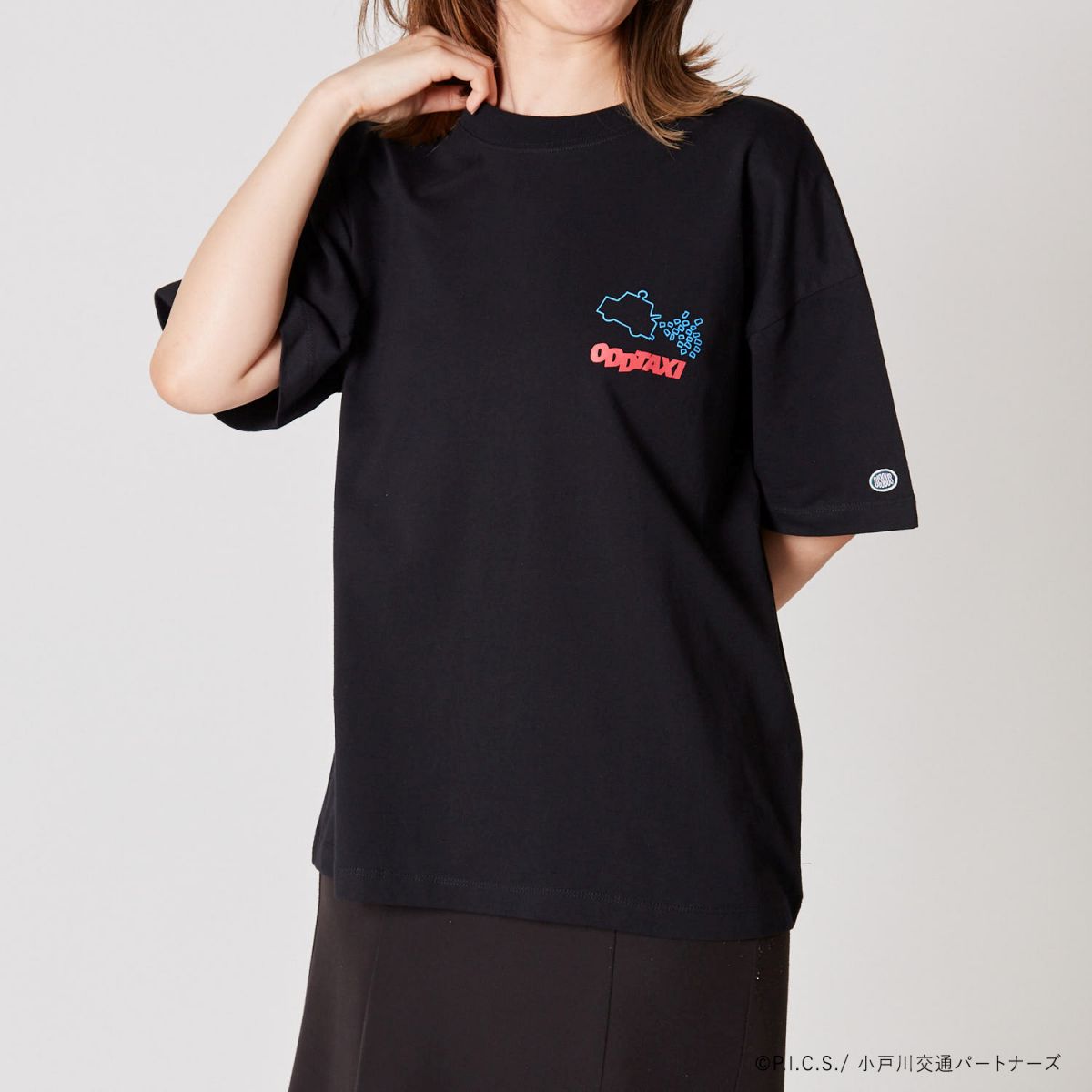 【ODDTAXI×DISCUSATHLETIC】バックプリントＴシャツ(4キャラクター)