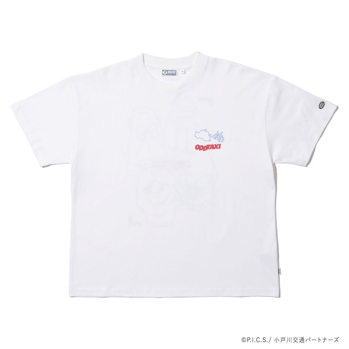 【ODDTAXI×DISCUSATHLETIC】バックプリントＴシャツ(4キャラクター)